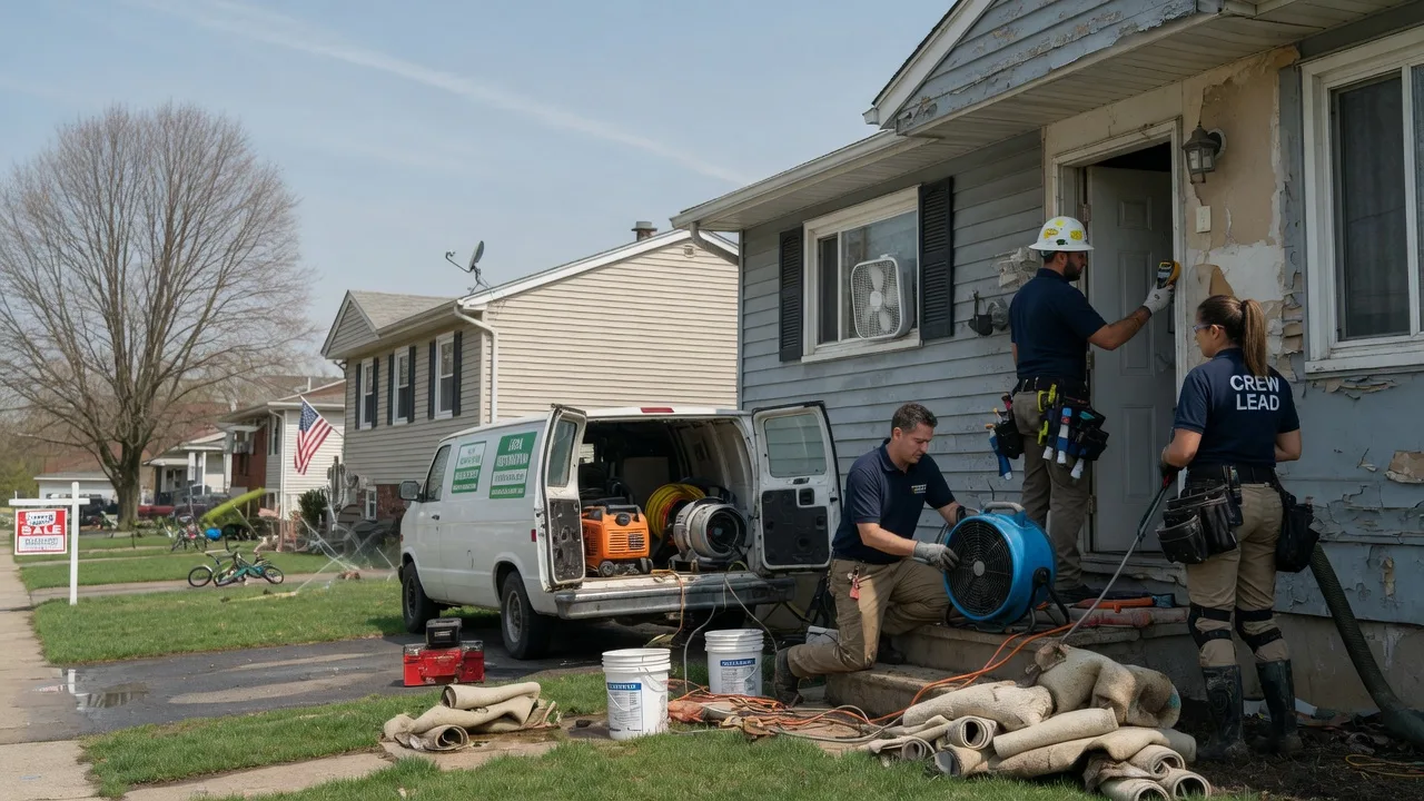 Flood Cleanup in Spooner, WI near me