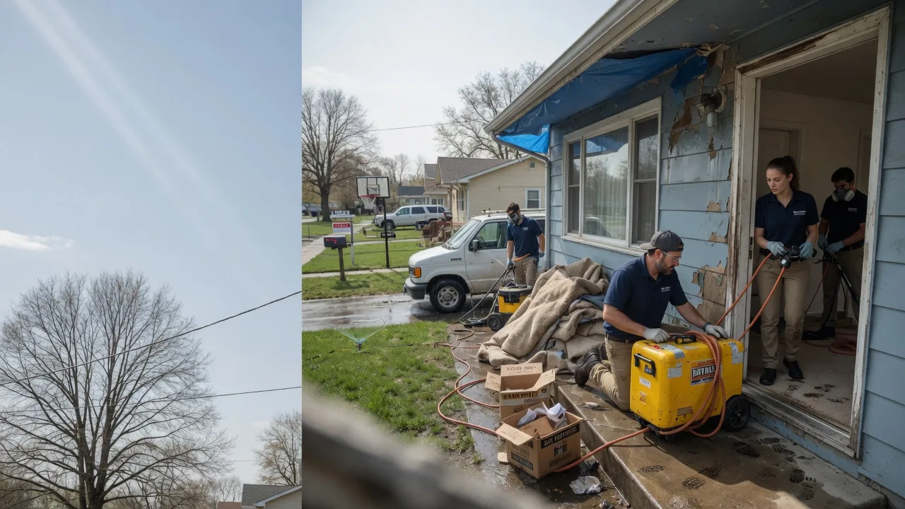 Basement Flood Cleanup in Spooner, WI near me